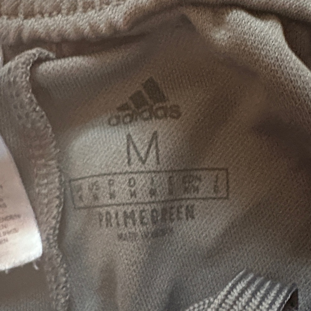 Adidas Men's AeroReady Dark Gray Joggers with White Stripes - Picture 2 of 8